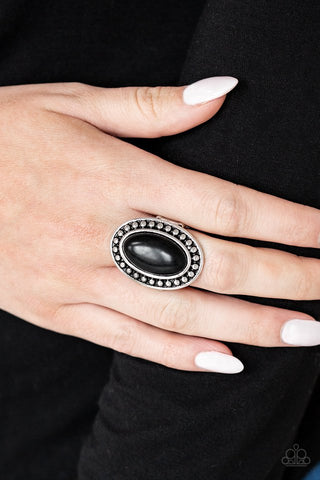 Paparazzi Desert Heat Black Ring