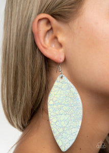 Paparazzi Eden Radiance Multi Iridescent earrings