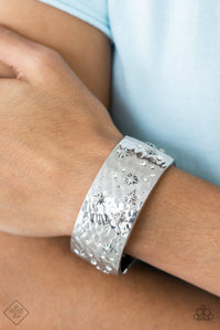 Paparazzi Across the Constellations - White  April Fashion Fix Bracelet