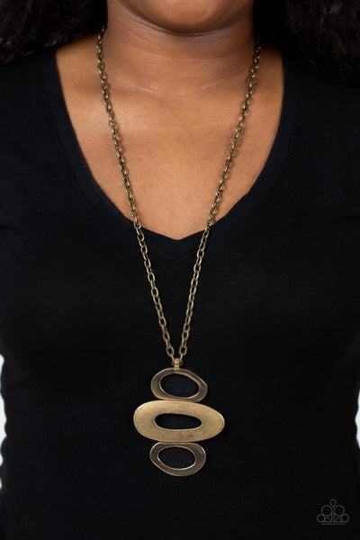 Paparazzi Rare Relic - Brass Necklace