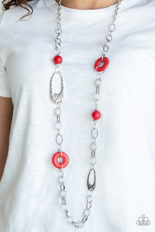 Paparazzi Artisan Artifact - Red Necklace