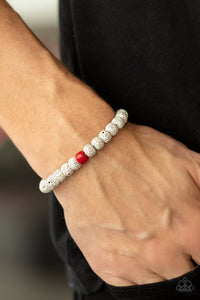 Paparazzi ZEN Second Rule Red Bracelet