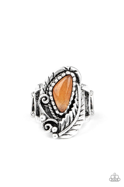 Paparazzi Palm Princess - Orange Ring