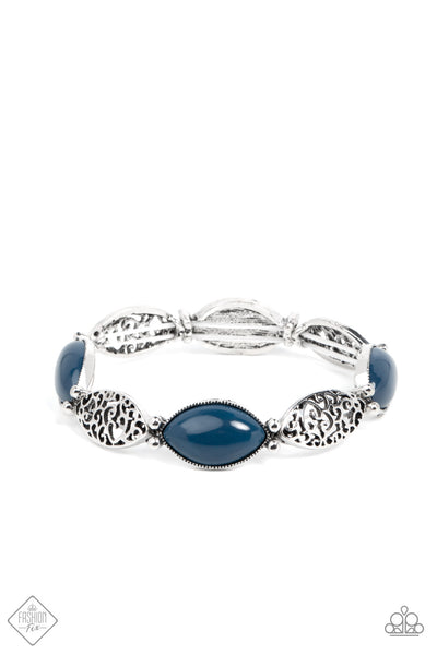 Paparazzi Garden Rendezvous Blue Bracelet