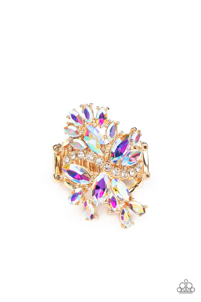 Paparazzi Flauntable Flare - Gold Ring