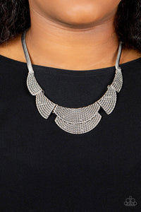 Paparazzi Empress Empire - Silver Necklace