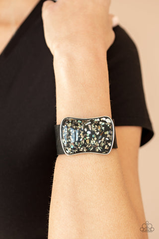 Paparazzi Twinkle Twinkle Little ROCK STAR - Black Bracelet