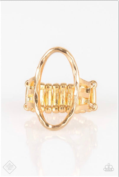 Paparazzi Center Chic Gold Ring