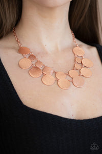 Paparazzi Stop and Reflect - Copper Necklace