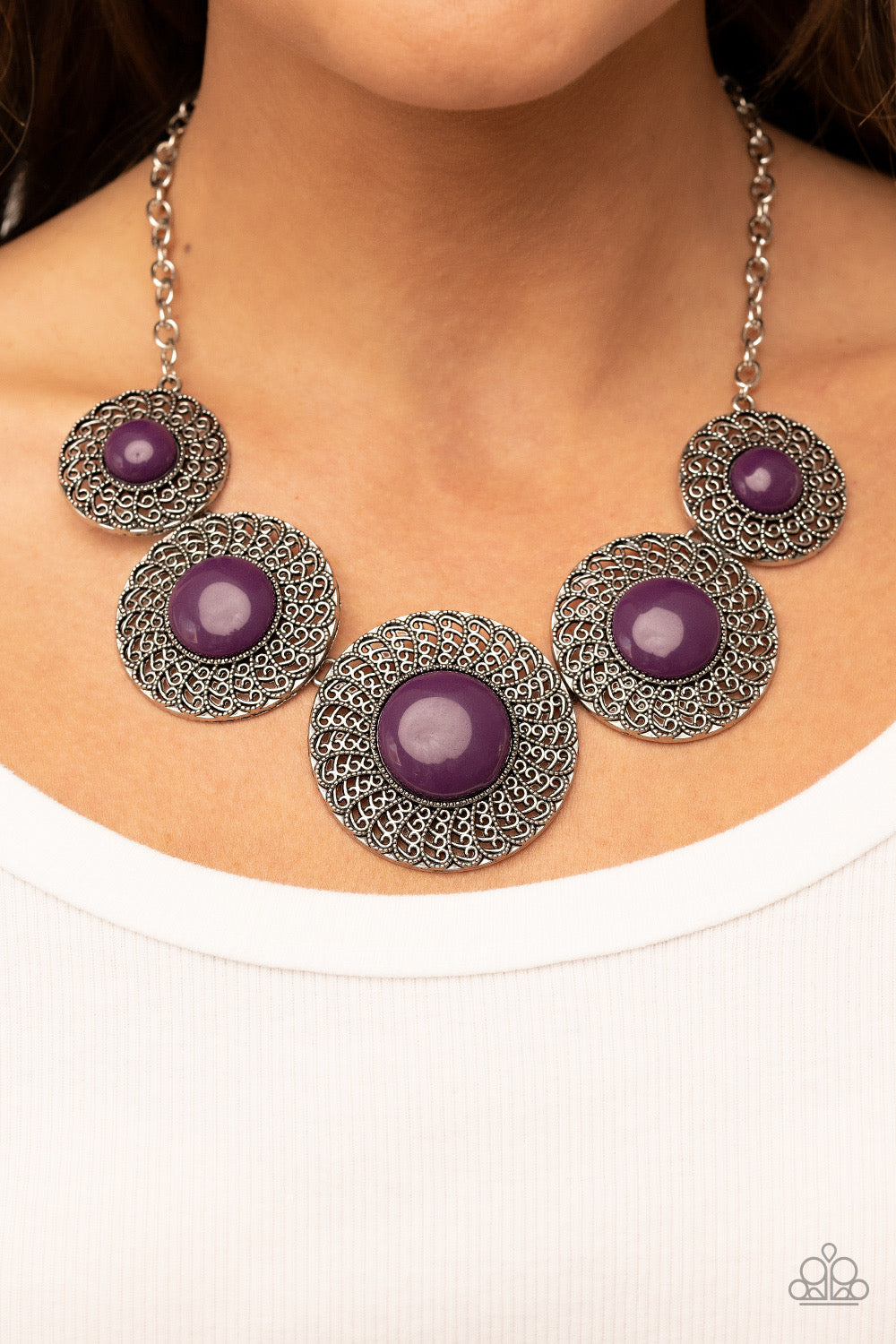 Paparazzi Detail Orientated - Purple Necklace