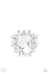 Paparazzi Galactic Glamour White Ring