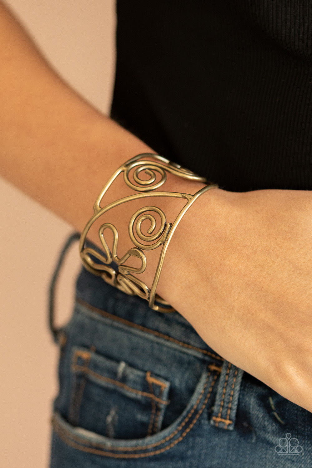 Brass cuff hot sale bracelet paparazzi