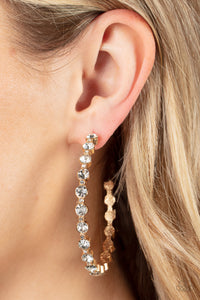 Paparazzi Royal Reveler Gold Earrings