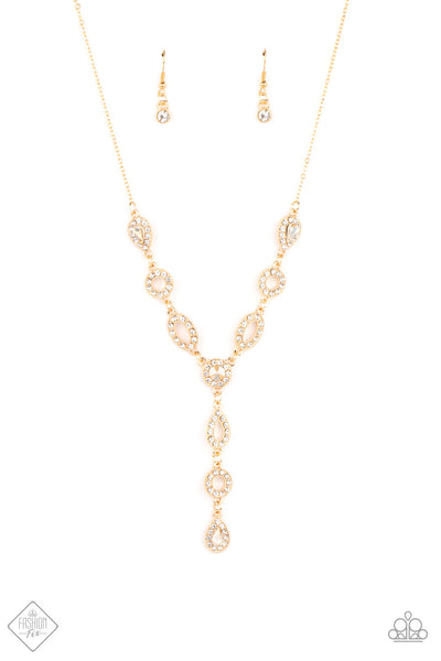 Paparazzi Royal Redux - Gold Necklace