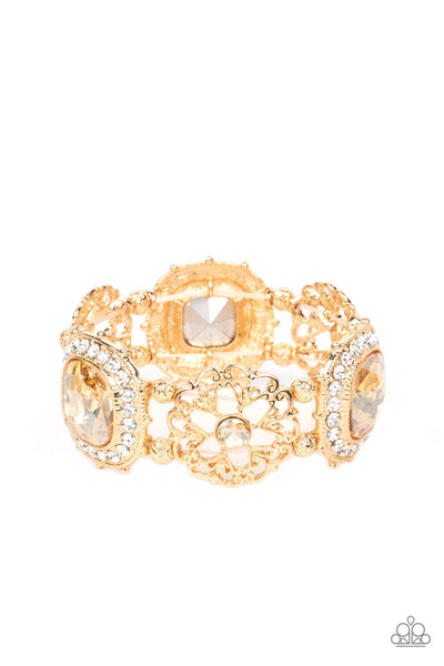 Paparazzi Gilded Gallery - Gold LOP Bracelet