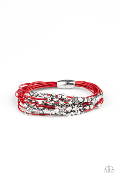 Paparazzi Star-Studded Affair - Red bracelet