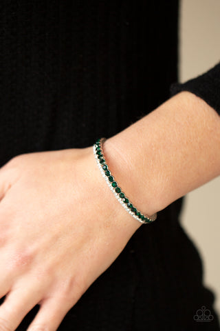 Paparazzi Fairytale Sparkle Green Bracelet