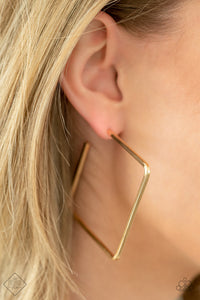 Paparazzi Material Girl Magic Gold Earrings