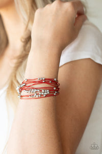 Paparazzi Star-Studded Affair - Red bracelet