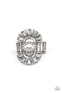 Paparazzi Deco Diva White Ring