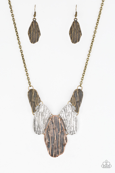 PaparazziA New DISCovery - Multi Necklace