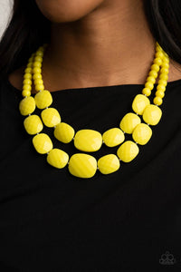 Paparazzi Resort Ready - Yellow Necklace