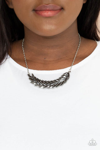 Paparazzi Flight of FANCINESS - Silver Necklace