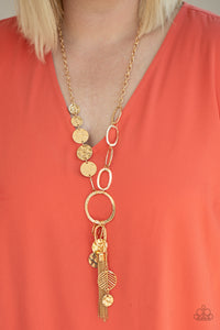 Paparazzi Trinket Trend - Gold Necklace