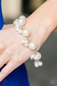 Paparazzi Broadway Ballroom White Bracelet