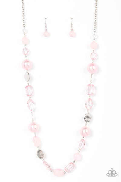 Paparazzi Timelessly Tailored - Pink Necklace