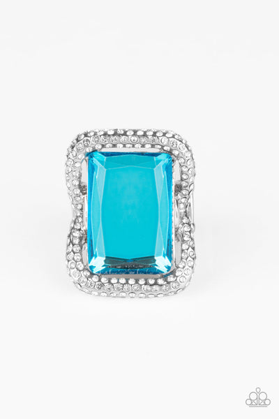 Paparazzi Deluxe Decadence - Blue Ring