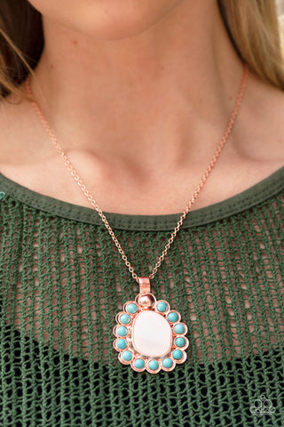 Paparazzi Sahara Sea - Copper Necklace