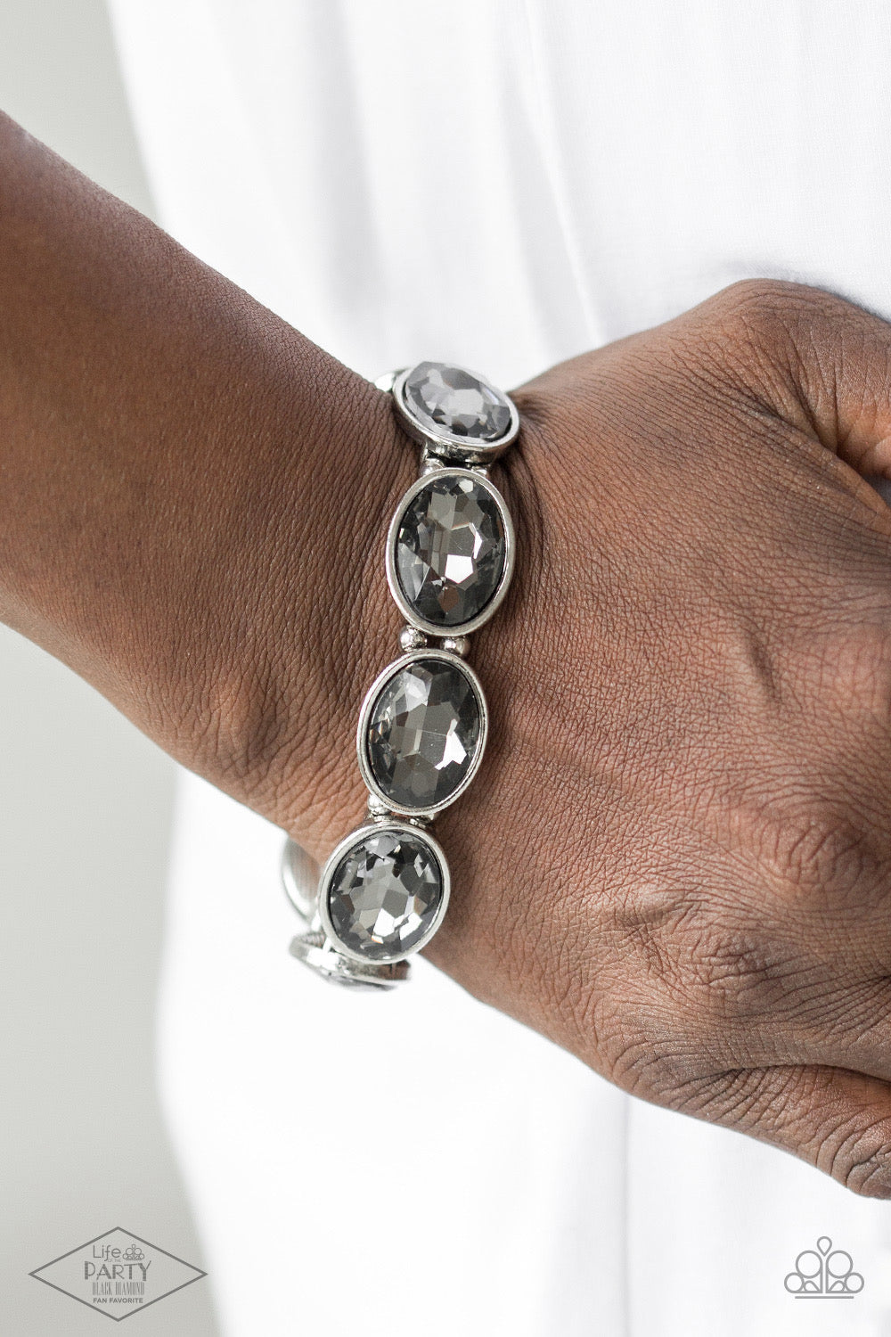 Paparazzi DIVA In Disguise Silver Bracelet