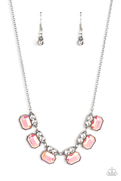 Paparazzi Interstellar Inspiration - Pink Necklace