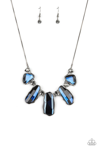 Paparazzi Cosmic Cocktail  Blue Necklace