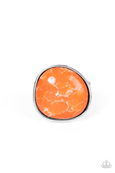 Paparazzi Aesthetically Authentic - Orange Stone