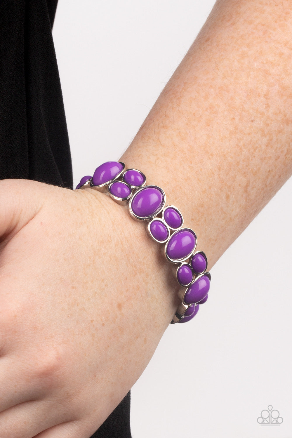 Paparazzi Tic Tac Dance - Purple Bracelet