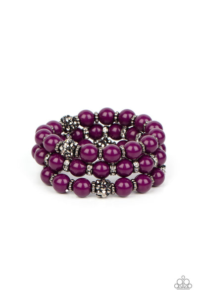 Poshly Packing - Purple Bracelets
