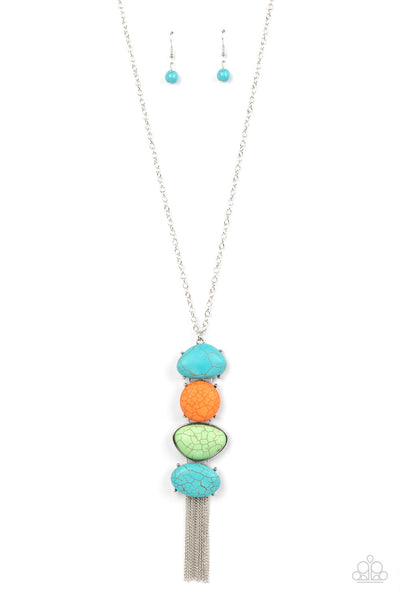 Paparazzi Hidden Lagoon - Multi Necklace