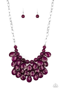 Paparazzi Sorry To Burst Your Bubble - Purple Necklace