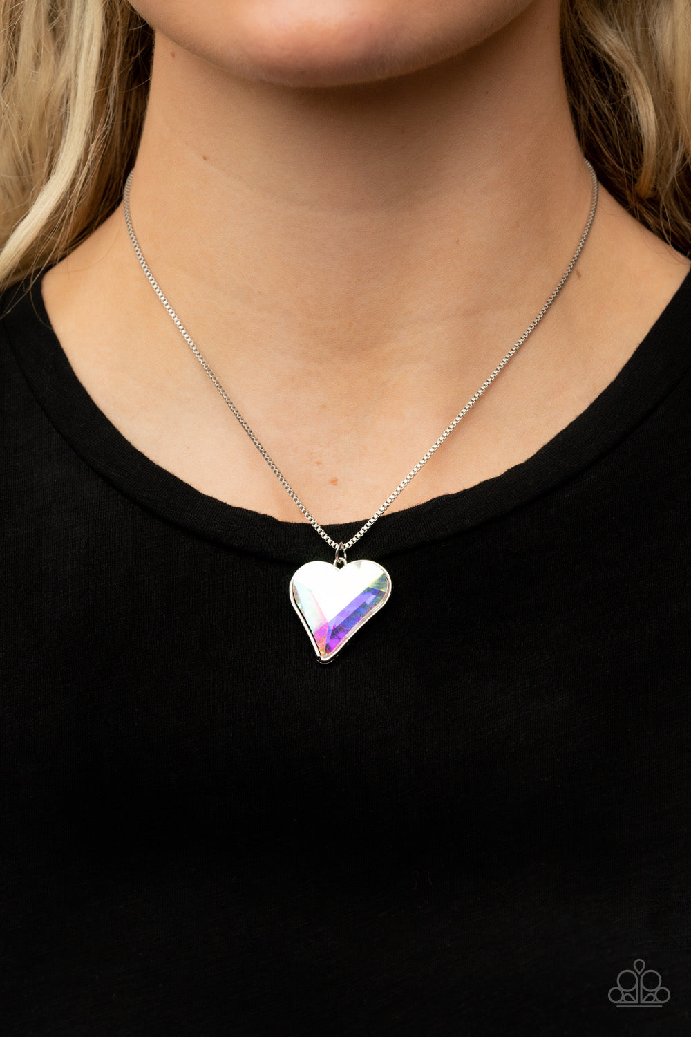 Paparazzi Lockdown My Heart - Multi Necklace