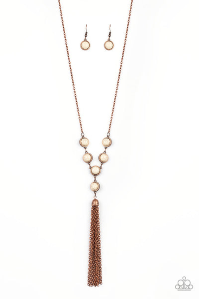 Paparazzi Rural Heiress - Copper Necklace