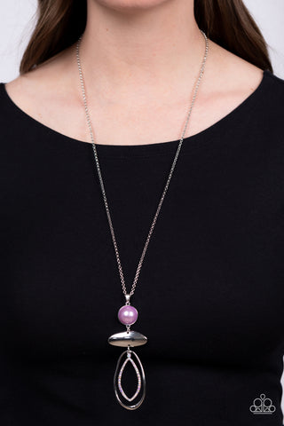 Paparazzi Modern Day Demure - Purple Necklace