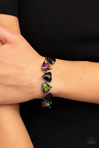 Paparazzi Pumped up Prisms - Multi Oil Spill Bracelet