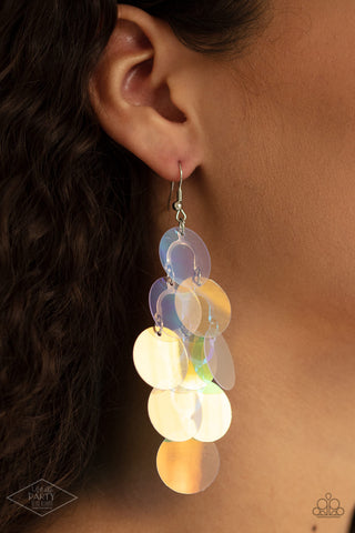 Paparazzi Mermaid Shimmer - Multi Earrings