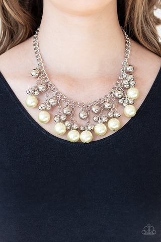 Paparazzi Pearl Appraisal - Yellow Necklace