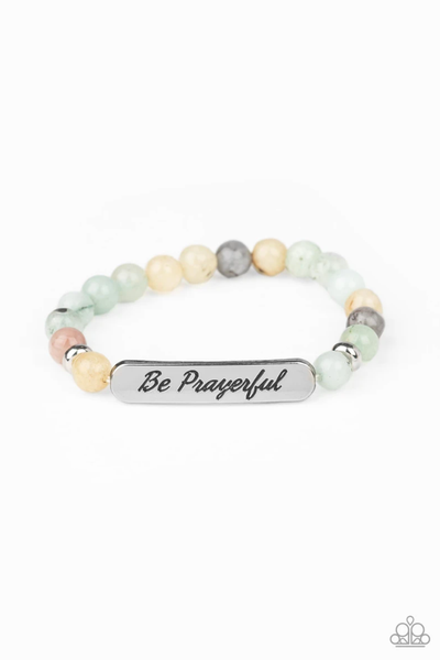 Paparazzi Be Prayerful Green Bracelet