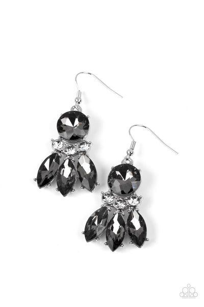 Paparazzi To have and to SPARKLE - Silver  Earrings