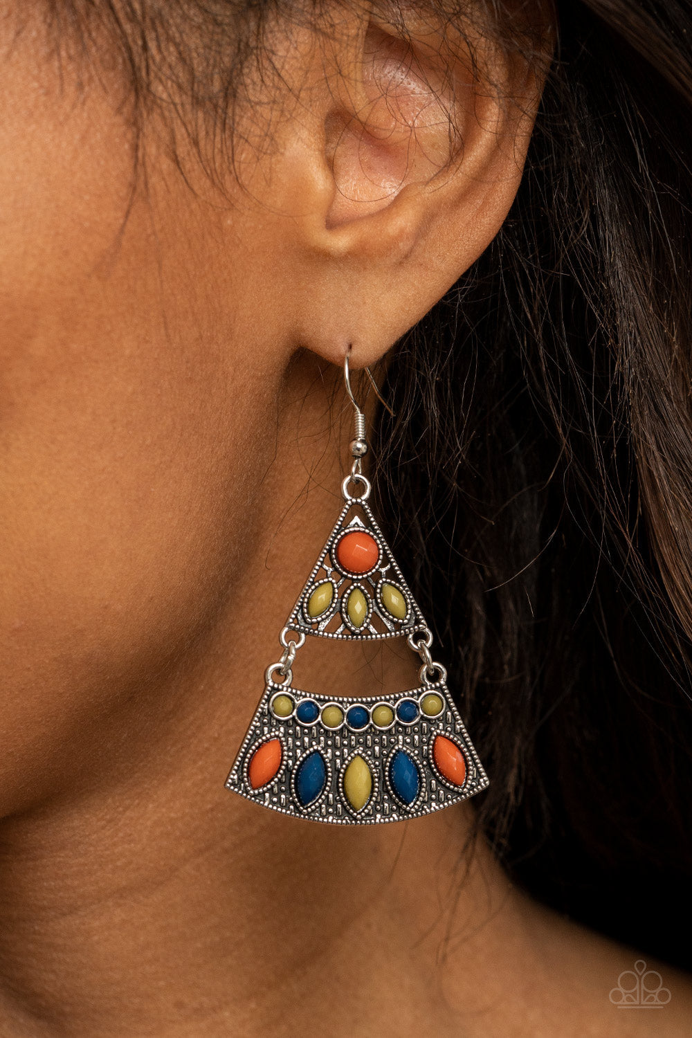 Paparazzi Desert Fiesta Multi Earrings