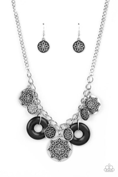 Paparazzi Western Zen - Black Necklace